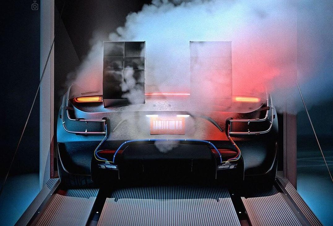tesla back to the future
