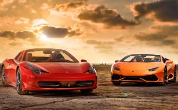 ferrari vs lambo